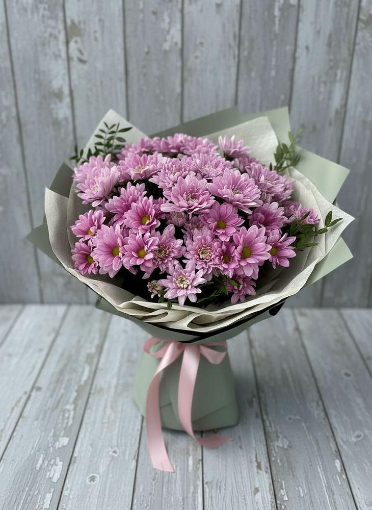 Букет цветов из: Хризантемы в Манжерок