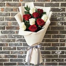 Букет цветов из:  Розы в Манжерок