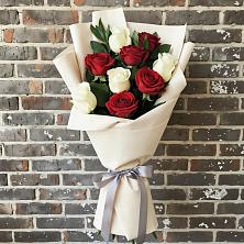 Букет цветов из:  Розы в Манжерок