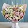 Букет цветов из: Альстромерии и Розы в Манжерок