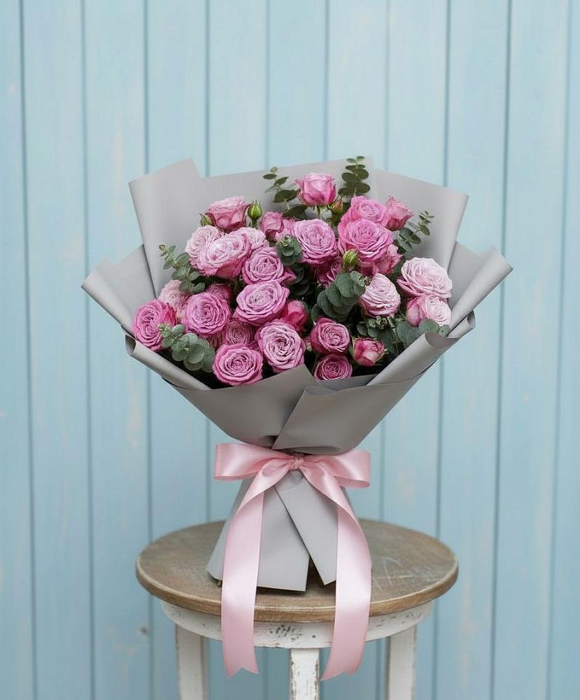 Букет цветов из: Розы в Манжерок