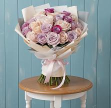 Букет цветов из:  Розы в Манжерок