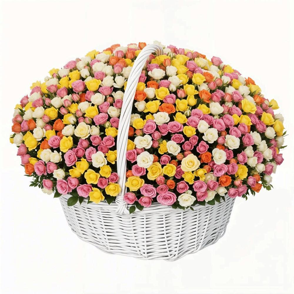 Премиум букет из: Розы в Манжерок