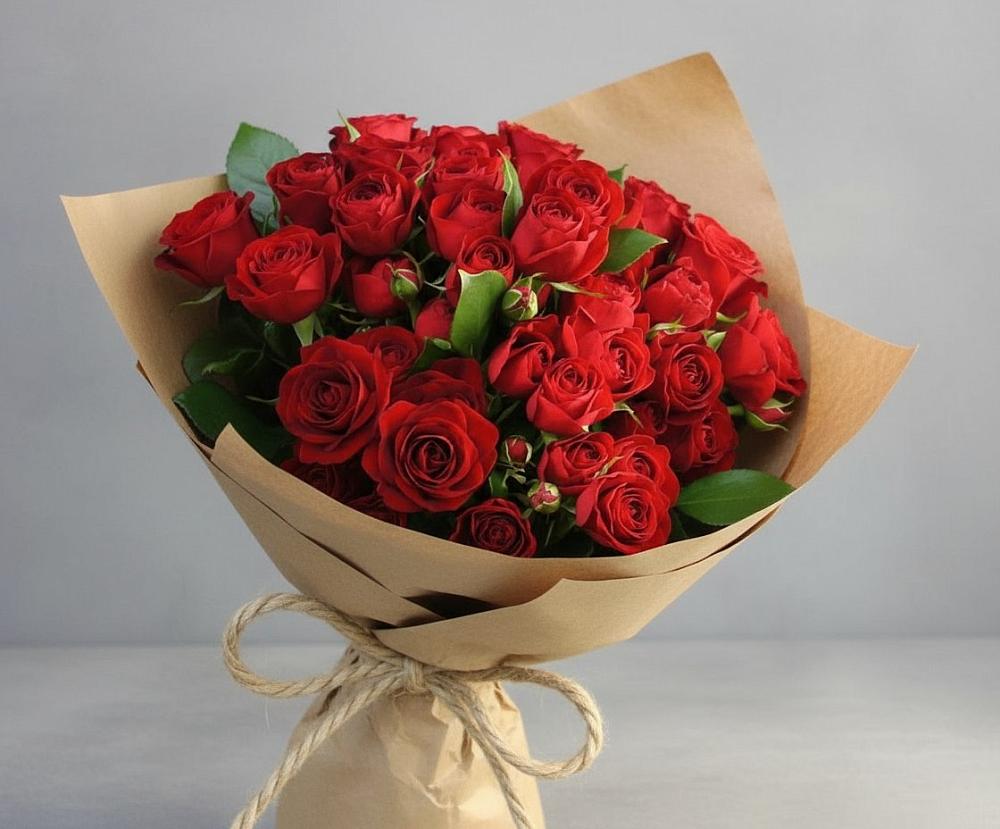 Букет Любовный роман в Манжерок