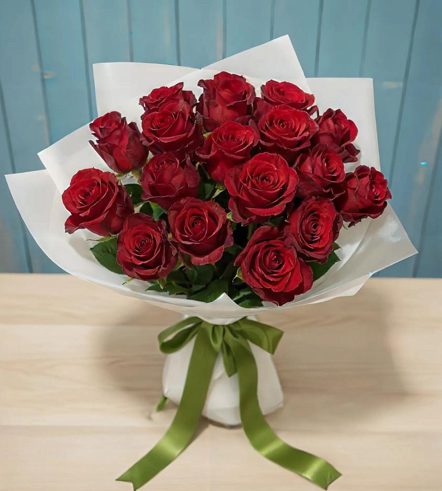 Букет Красные розы в Манжерок