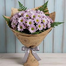 Букет цветов из:  Хризантемы в Манжерок