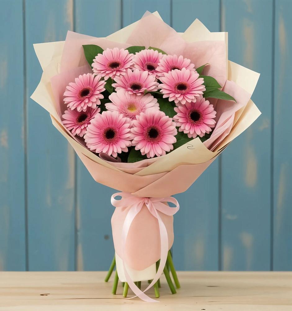 Букет цветов из: Герберы в Манжерок