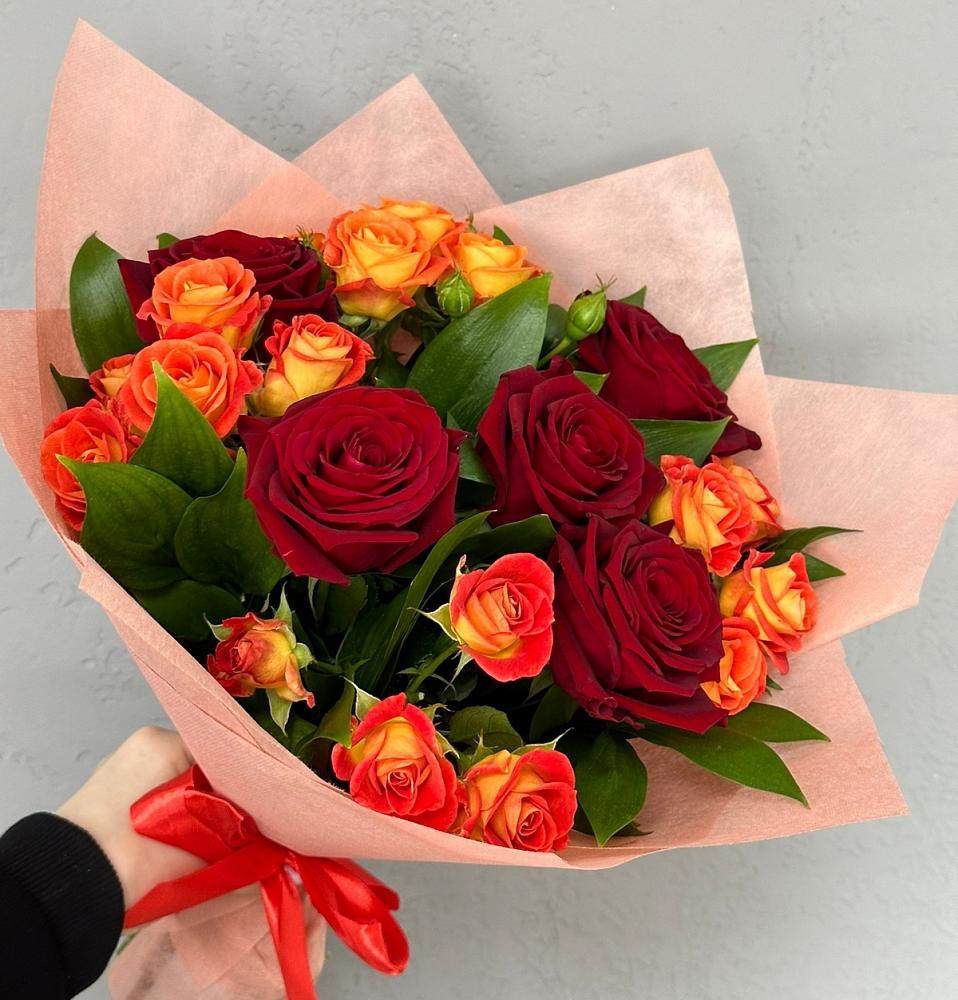 Букет Любовь и восторг в Манжерок