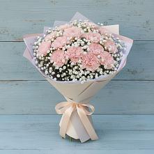 Букет цветов из:  Гвоздики в Манжерок