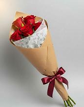 Букет цветов из:  Розы в Манжерок