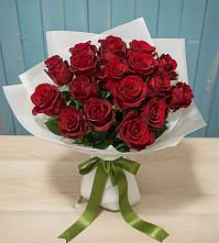 Букет Красные розы в Манжерок