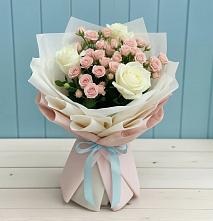 Букет цветов из:  Розы в Манжерок