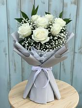 Букет цветов из:  Розы в Манжерок