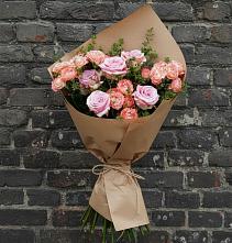 Букет цветов из:  Розы в Манжерок