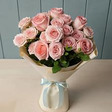 Букет Розовый шарм в Манжерок