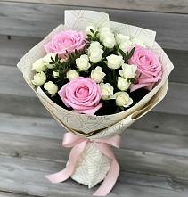 Букет цветов из:  Розы в Манжерок
