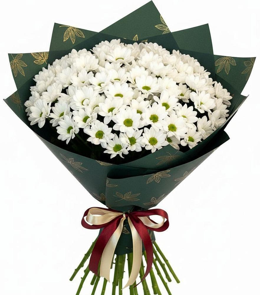 Букет цветов из: Хризантемы в Манжерок