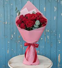 Букет цветов из:  Розы в Манжерок