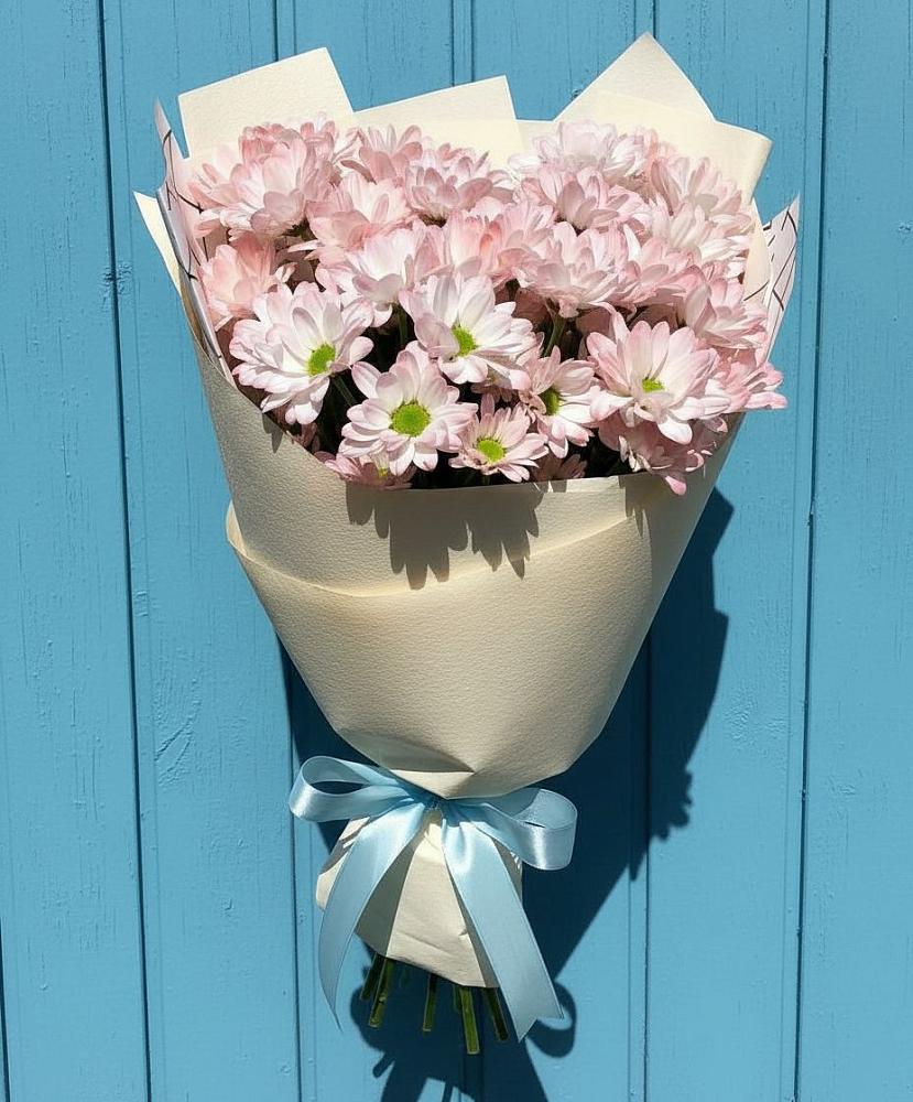 Букет цветов из: Хризантемы в Манжерок