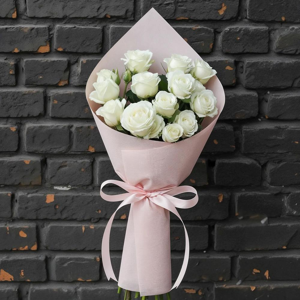 Букет цветов из: Розы в Манжерок