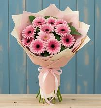 Букет цветов из:  Герберы в Манжерок