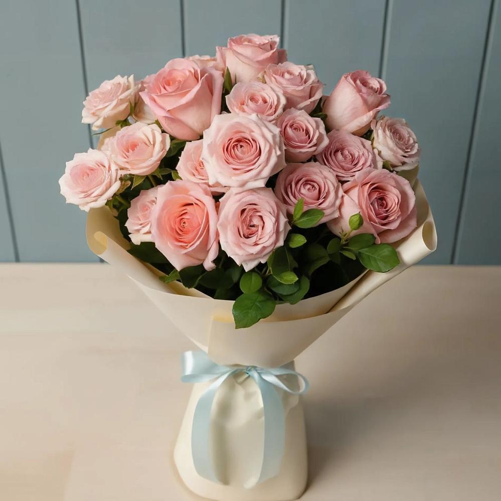 Букет Розовый шарм в Манжерок