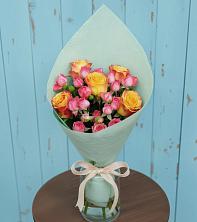 Букет цветов из:  Розы в Манжерок