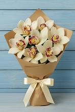 Букет цветов из:  Орхидеи и Розы в Манжерок