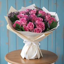 Букет цветов из:  Розы #REPLACE_PRED# Манжерок
